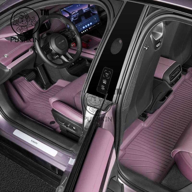 For Xiaomi SU7 2024 2025 2026 TPE Floor Mats Dirt-resistant Foot Carpet Floor Cover Auto Interior Accessories