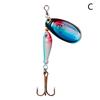 Metal Fishing Lure 9G  Bait High Quality Hard Baits Treble Hook Fishing Tackle For Pik