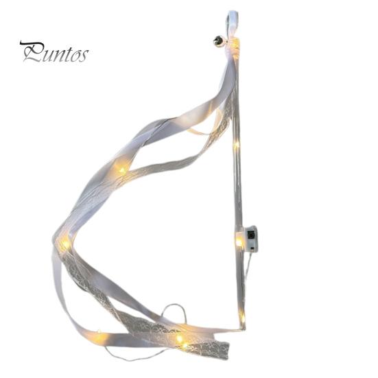 

1/10 шт. светящиеся палочки для свадьбы светодиодные свадебные палочки серпантин с колокольчиком фея лента палочка для свадьбы новогодние вечеринки концерты дни рождения 1pc белый