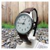 Casio STANDARD Series Simple Retro Small Round Watch Business Fashion Digital Dial Quartz Movement Leather Strap Japanese and Korean MTP-V005L-7B4