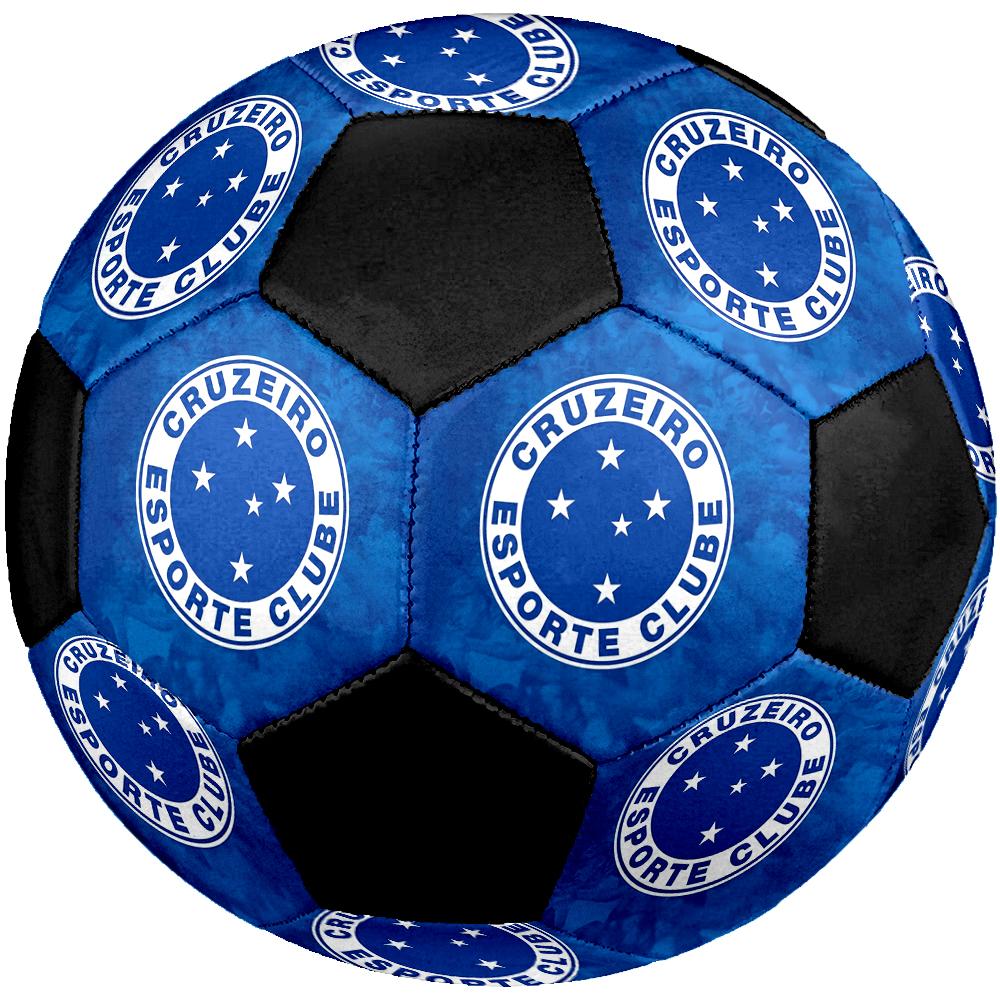 Cruzeiro Esporte Clube Soccer Ball, Colorful, Suitable for All Ages, Machine-stitched, PVC Material, Competition Grade, Durable and High Bounce