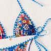 2026 New Style Printed Tie Side Pendant Sexy Bikini Swimsuit Comfortable Stylish For Summer Holiday & Resort