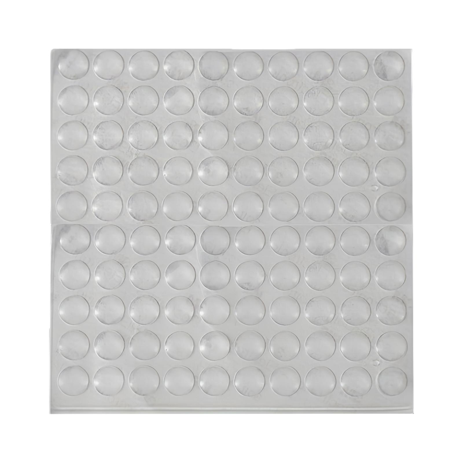 Door Handle Silicone Bumper Pads Refrigerator Door Rear Bumper Pads Transparent Wall-Mounted Bumper Pads Trace-Free Bumper Pads