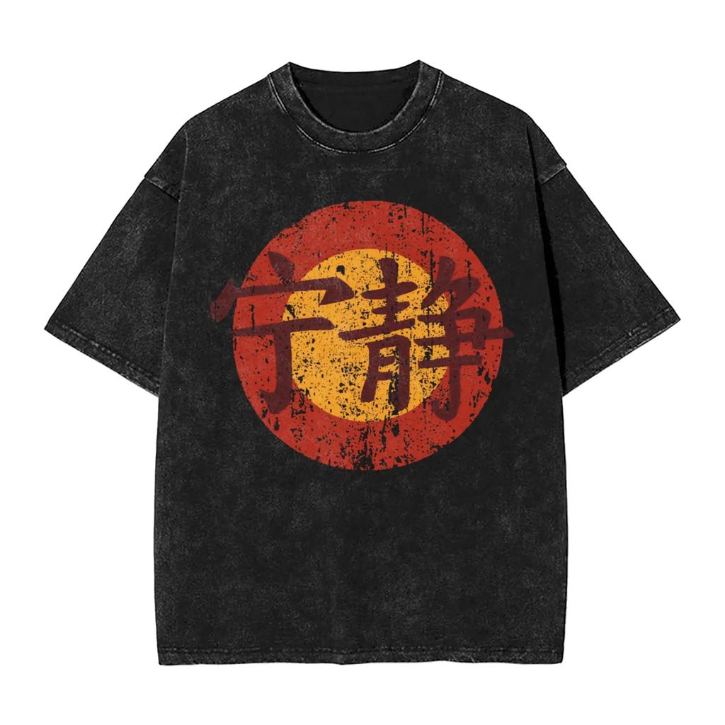 Classic TV Firefly Still Serenity Graphic Print Vintage Washed Tshirt Women Men Summer Tee Cotton Streetwear YK Oversized Tops