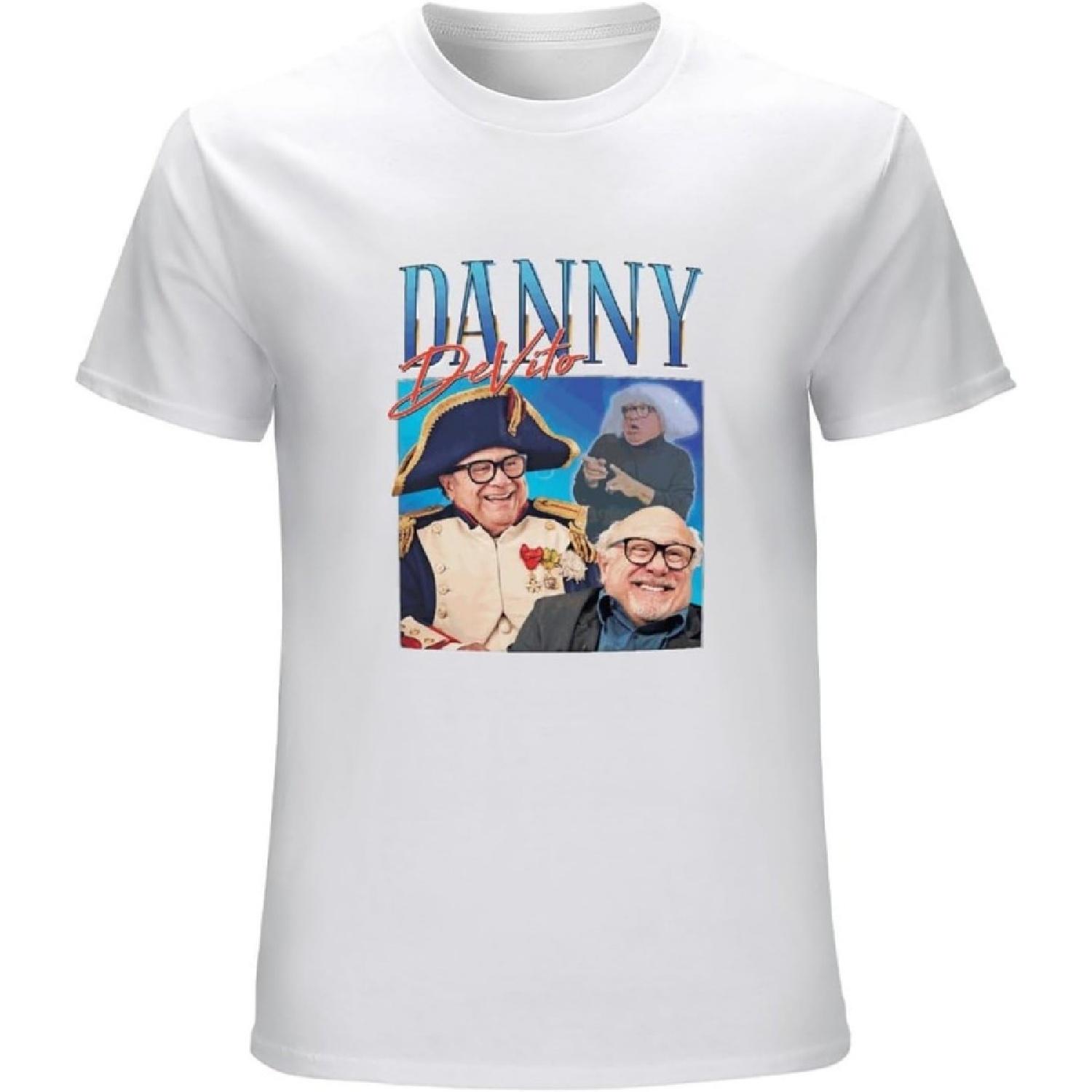 Danny Devito Homage Mens T-Shirt Shirt Top Movie Director Film White S