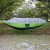 Camping Hammock with Mosquito Net Easy To Set Up with Carabiner Strap Rope Accessory Suitable for Backpacking Hiking