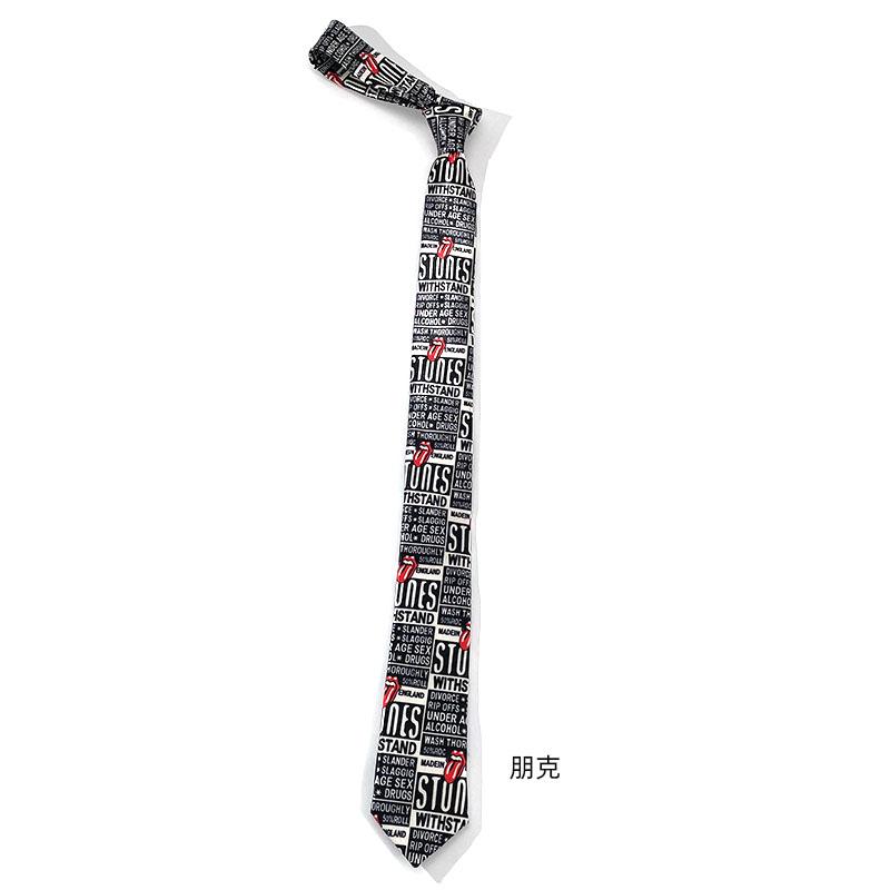 Plaid Korean version neck tie casual narrow version 5cm college style creative tie men's leopard print casual funny neck ties