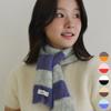 Dedeliteu Warm Striped Slim Knit Scarf