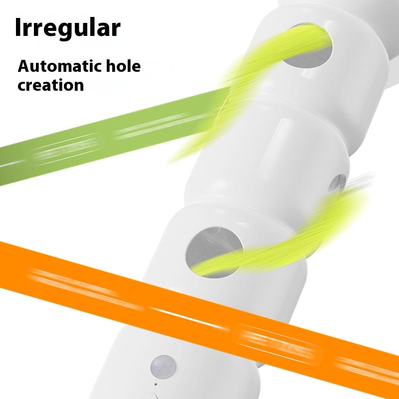 High-Value Cat Hunting Toy - Smart Sensor Electric Caterpillar, Feather Tail & Suction Cup for Indoor Interactive Fun
