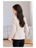 2025 Women's High-End Apricot Blazer: Korean Style, Slim Fit, Versatile Autumn Top