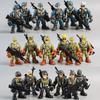 Movable Joints Soldier Figure with Weapons - Military Simulation Toy