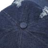 Holed Baseball Caps Vintage Washed Distressed Cap Fashion Sports Denim Hats Plain Women Men Dad Caps