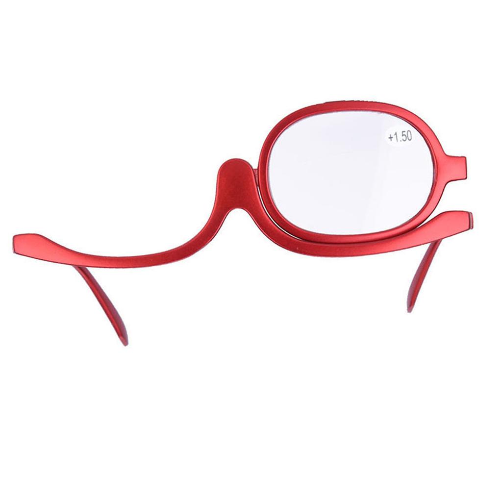 Magnify Eye Makeup Glasses Single Lens Rotating Glasses Women Makeup Essential Tool #4