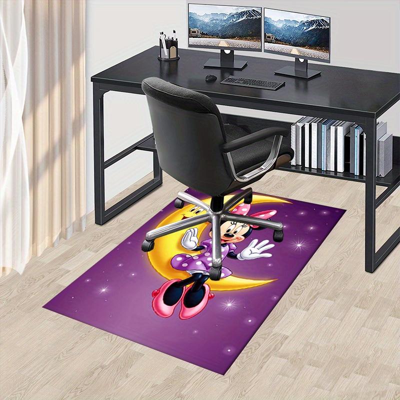 

Office Carpet, Desk Mat, Gift for Home Decor, Minnie Mouse Moon Design, Soft and Comfortable Rug for Room, Cute Cartoon Decoration for Bedro 60cm by 90cm