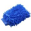 Dual-Sided Chenille Coral Fleece Car Wash Gloves