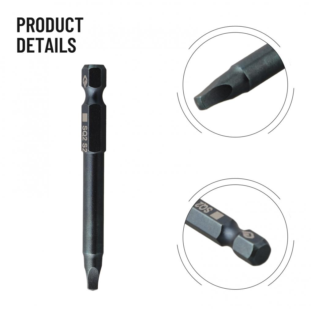 SQ0 SQ1 SQ2 SQ3 Screwdriver Bit Screwdriver Bit Square Head 1 Pc For Electric