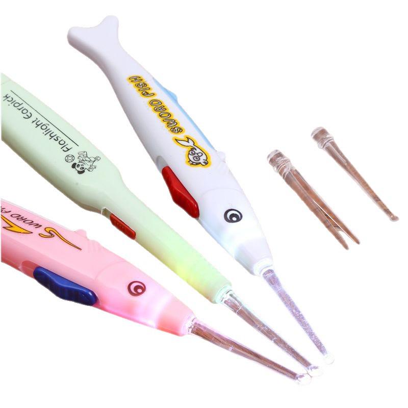 Leuchtendes Ohrstäbchen Ohrenschmalzentferner mit Licht - Visuelles Ohrreinigungsgerät für Erwachsene und Kinder