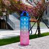 1 Liter Wasserflasche, motivierende Sport-Wasserflasche, auslaufsichere Trinkflaschen, Outdoor, Reisen, Fitnessstudio, Fitness, Krüge für die Küche