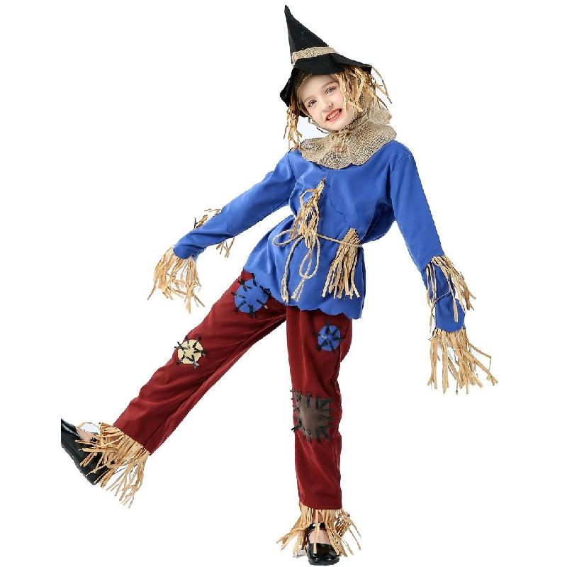 Of The Wizard Oz Scarecrow Role Playing Children Costume Set For Halloween