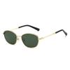 Metal-framed cat-eye sunglasses, retro style, trendy, suitable for driving