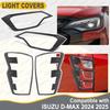 Kit Carrozzeria per ISUZU D-Max DL40 V-Cross 2024 2025 Nero Opaco Copri Fari Posteriori Accessori Esterni Auto Ricambi Auto