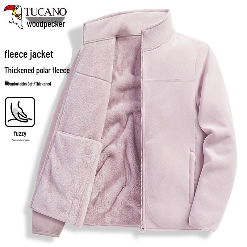 

Woodpecker Women s Thickened Fleece Outdoor Jacket XL