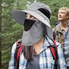 UV Hat Mesh Wide Brim Fishing Hat With Face Cover & Neck Flap Bucket Hats Sun Protection Hat For Beach Fishing Hiking Camping