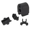 ABS Wheelchair Crutch Holder Black Crutch Storage Rack  Rehabilitation Walking Auxiliary Storage