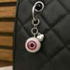 Resin Material Gothic Eye Keychain Goth Style Eye Keychain Halloween Eyes Keychain  Purse Charms
