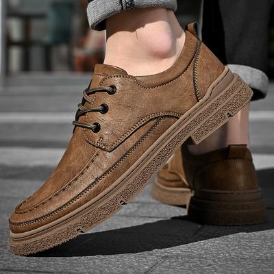 Módní univerzální pánské skate boty pro mladé lidi Trend boty Retro Černé ležérní boty pro muže Venkovní turistické skate boty Luxusní měkký svršek