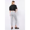 Women's Light Gray High Waist Jeans