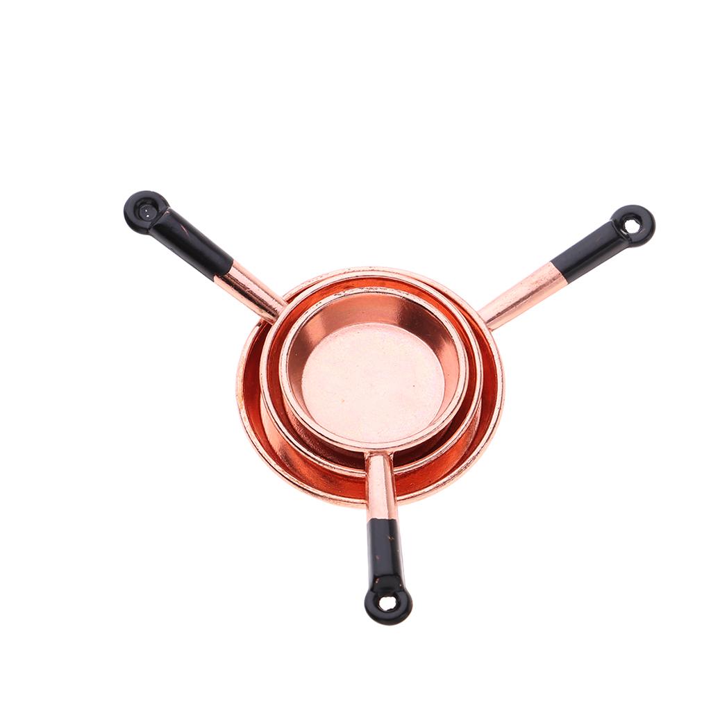 Set Miniature Pots And Pans Utensils/12 Ornaments
