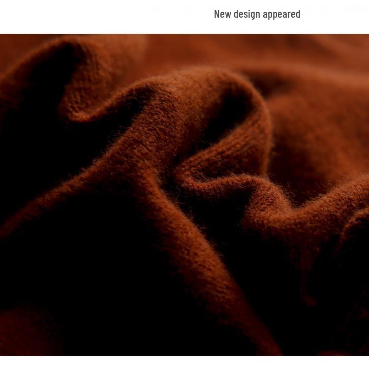 Women's Cashmere Sweater Vest: High Neck, Button-Up, Sleeveless, Loose Fit, Slimming, Wool Knit – Perfect for Autumn and Winter.