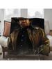 TV W-Walker T-Texas R-Ranger Blanket Design Lightweight Throw Blanket For Dorms, Naps, Living Room, Office,Sofa,All-Season