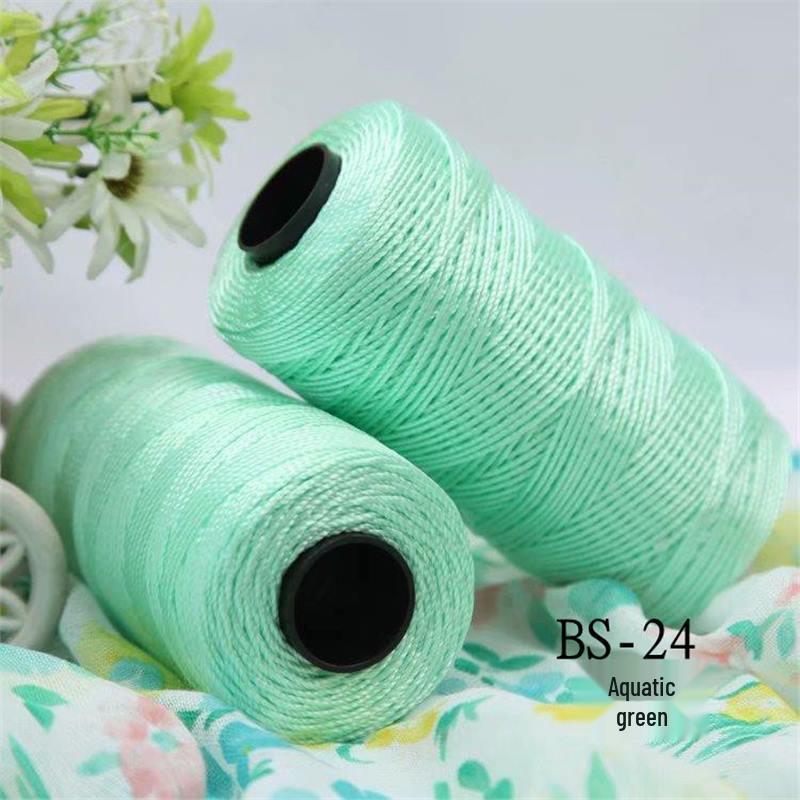 Příze z ledového hedvábí: Třívláknová příze pro ruční pletení a háčkování - Ideální na pantofle, tašky, čepice, návleky na hrnky a podsedáky do auta