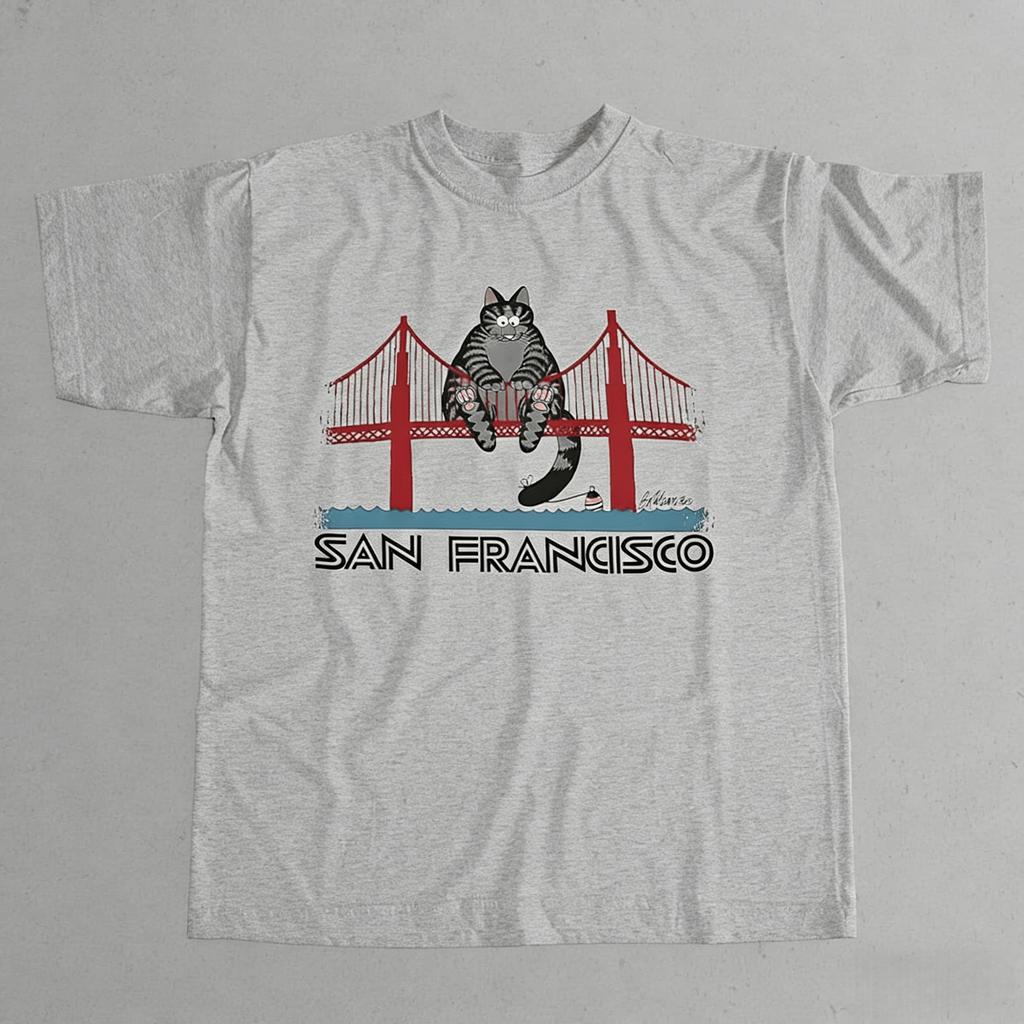 Project Hail Mary Ryan Gosling Cat Bridge Unisexs TShirt Unisexs Clothing Womens Cotton Short Sleeve Y2k 2026 Fashion Popular Tee