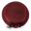 Elegante Cappello da Sole in Organza Traspirante da Donna, Stile Dea con Design Floreale e Pois, Protezione Solare Estiva per Esterno