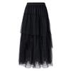 Qiushui Yiren Elegant Mesh Midi Skirt