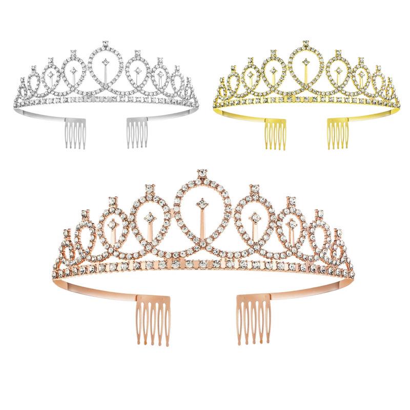 Little Princess Crown & Sash Birthday Headpiece Set