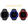 Mens Digital Watch Sport Watch LED Backlight Round Digital Display Time Day Date Alarm Stopwatch Wristwatch for Men Outdoor Sports