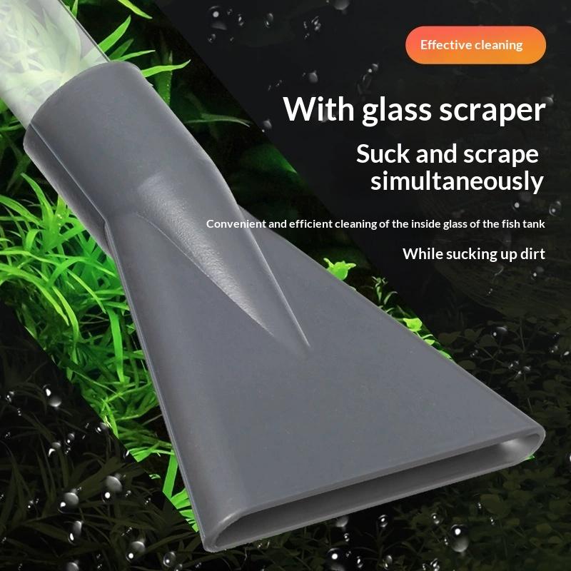 Siphon Gravel Cleaner for Fish Tank 5 in 1 Vacuum Kit Water Exchanger Easy Sand Cleaning Device for Aquarium Use