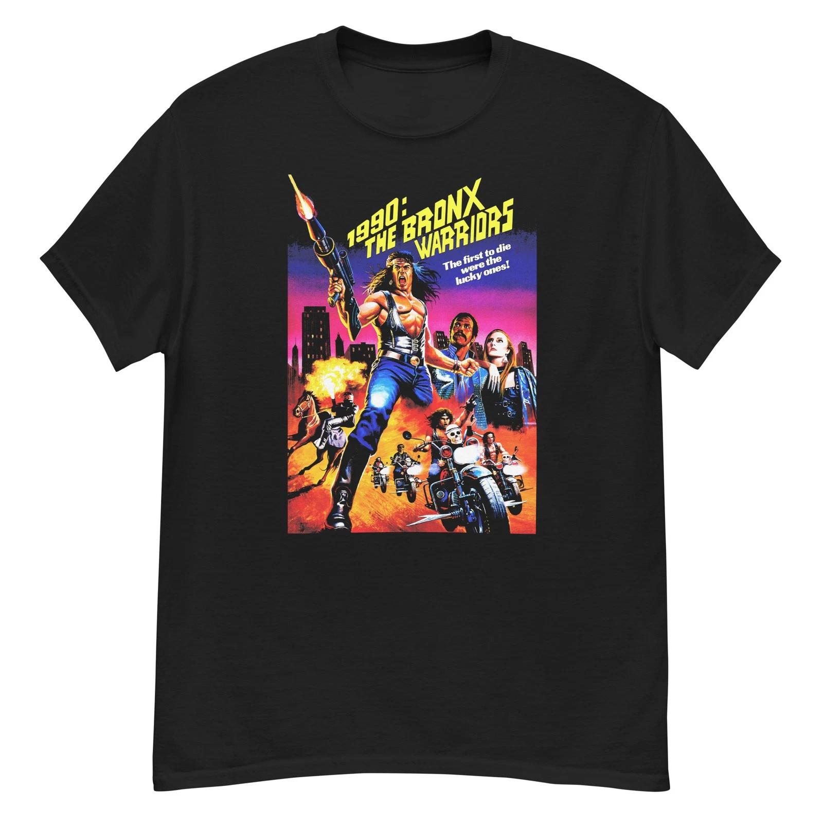 1990 The Bronx Warriors cult post-apocalypse fan art t-shirt L