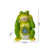 JYL TS/016,New Solar Garden Light Succulent Frog Figurine for Outdoor Home Waterproof Garden Decor