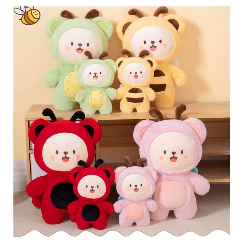 Cute Bee Butterfly And Ladybug Plush Toys For Kids And Adults