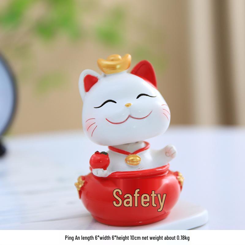 Japanese Style Lucky Cat Ornament for Home or Office Decor