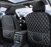 Leather Car Anti-Kick Mats Auto Seat Back Protector Cover For Children Kids Backseat Anti-Dirty Pad Storage Bag Car Accessories