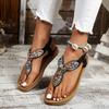 Fashion Sandals New Plus Size Flat Roman Sandals