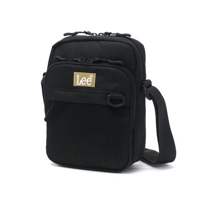 Lee PRAY Mini Shoulder Bag with Vertical Box Large Beige Logo, Trendy, Lightweight, Multifunctional, Capacity, Sub-Bag, 320-3723,