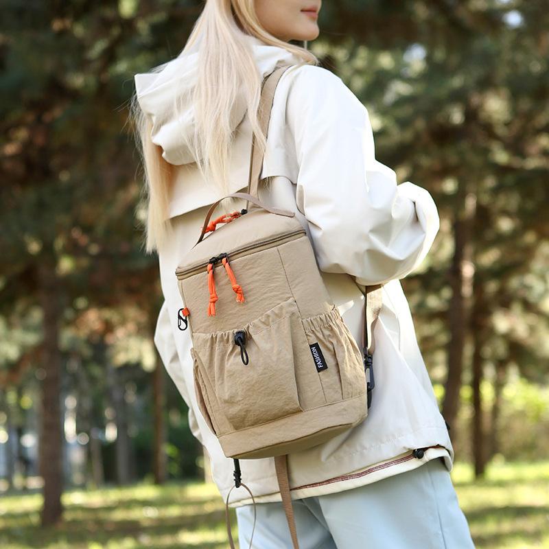 Schoolbag New Versatile Outdoor Multifunctional Backpack Student Male and Female Couples Casual Breast Bag Lightweight Large Capacity Backpack