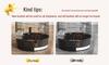 Luxury Large Round Metal Bird Cage for Parrots, Budgies, Cockatiels, and Mynahs – Complete Set